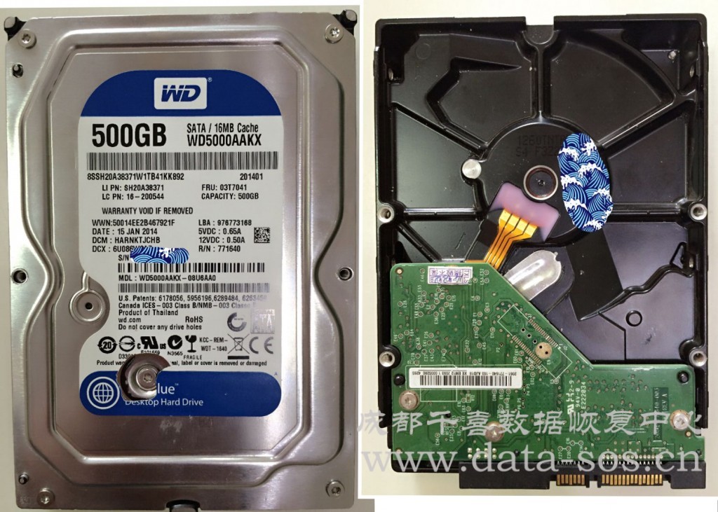 恢復(fù)西數(shù)臺(tái)式機(jī)硬盤(pán)二次開(kāi)盤(pán)硬盤(pán)數(shù)據(jù)