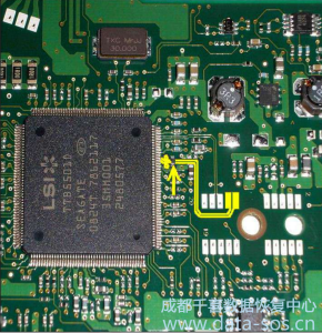 PC-3000 for HDD. 在哪里以及如何短接希捷F3硬盤？