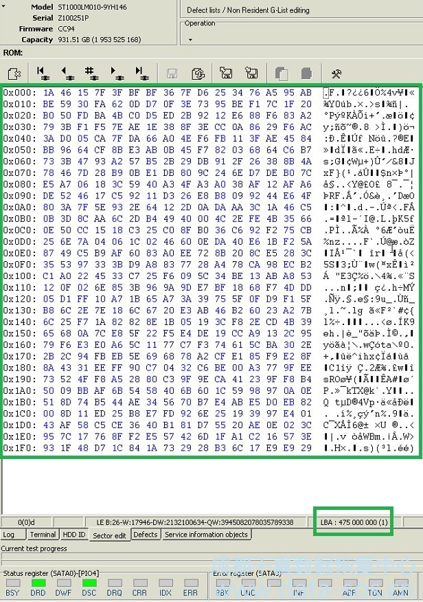 PC-3000 HDD. Seagate F3 arch. 人工恢復(fù)編譯器 PC-3000 HDD. Seagate F3 arch. 人工恢復(fù)編譯器