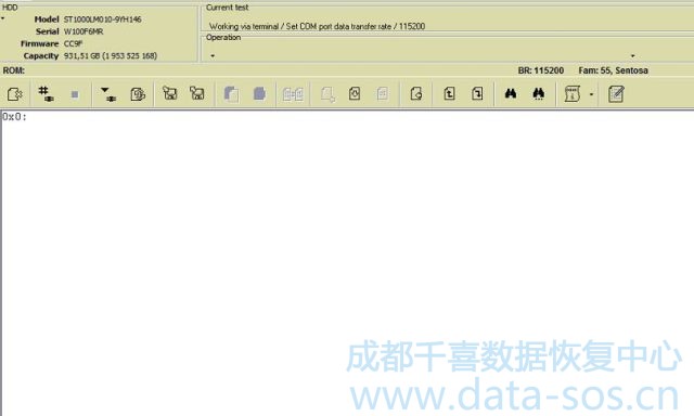 使用PC-3000 for HDD. Seagate F3修復(fù)希捷Sentosa家族SIM Error 1009 RW Error 00000080錯(cuò)誤的數(shù)據(jù)恢復(fù)