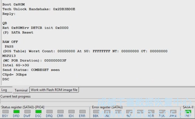 使用PC-3000解鎖Seagate F3 Rosewood家族硬盤
